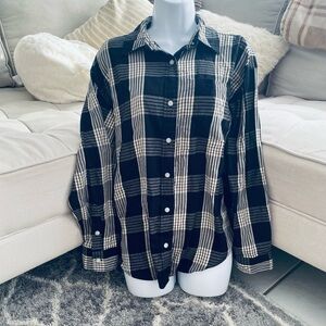 Favorite Button Down Flannel NWT